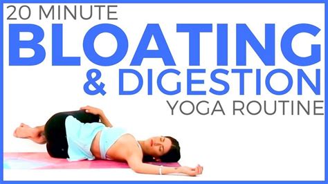 20 minute Yoga for Digestion & BLOATING .